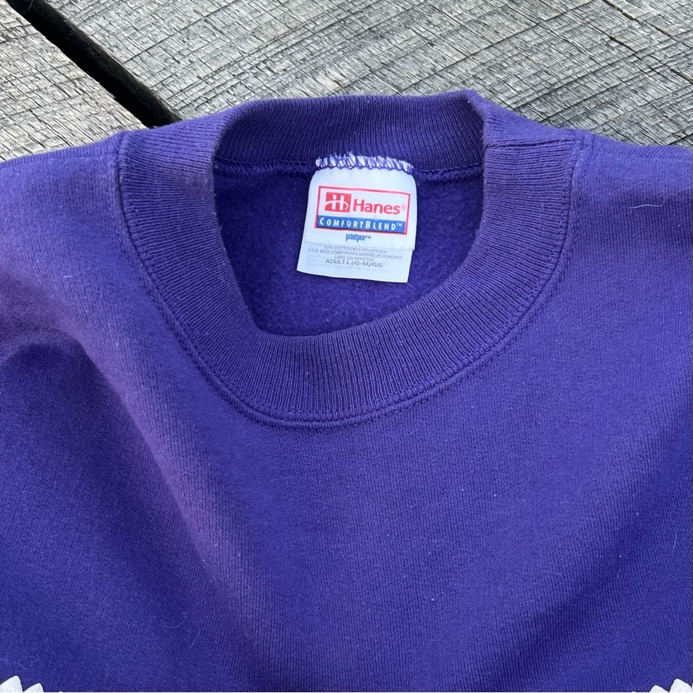 Y2K Alaska Puff Print Crewneck Sweatshirt - Picture 3 of 5